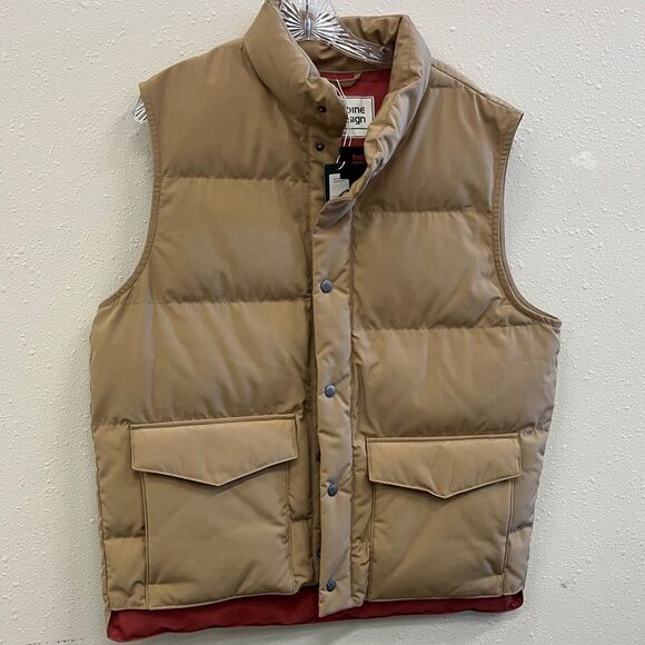 Alpine Design Men's Puffer Vest Sahara Sand NEW - Picture 1 of 7